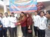 Lautan Merah Iringi Pendaftaran Nur Ali di Pilkades Setialaksana, Yel-yel “Perubahan” Bergema Sepanjang Jalan