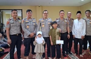 Bukan Sekadar Pendidikan, Sespimma Polri Angkatan 76 Sentuh Hati 40 Anak Yatim di Bandung