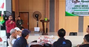 Coffee Morning Bersama Insan Pers, Dandim Karawang Tekankan Sinergi Keamanan dan Kepedulian Sosial