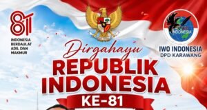 HUT RI ke-81, IWO Indonesia DPD Karawang Tegaskan Kemerdekaan Harus Dirasakan Rakyat