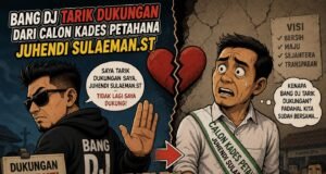 Bang DJ Tarik Dukungan Politik, Nyatakan Tidak Lagi Mendukung Juhendi Sulaeman, ST untuk Periode Kedua