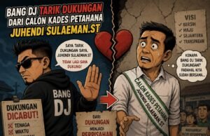 Bang DJ Tarik Dukungan Politik, Nyatakan Tidak Lagi Mendukung Juhendi Sulaeman, ST untuk Periode Kedua