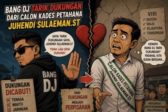 Bang DJ Tarik Dukungan Politik, Nyatakan Tidak Lagi Mendukung Juhendi Sulaeman, ST untuk Periode Kedua