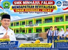 Revitalisasi SMK Minhajul Falah, Enam Ruang Kelas Dibangun dengan Dana APBN 2026