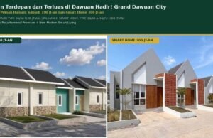 Grand Dawuan City, Kawasan Terdepan dan Terluas di Dawuan, Hadirkan Hunian Mulai 100 Juta-an