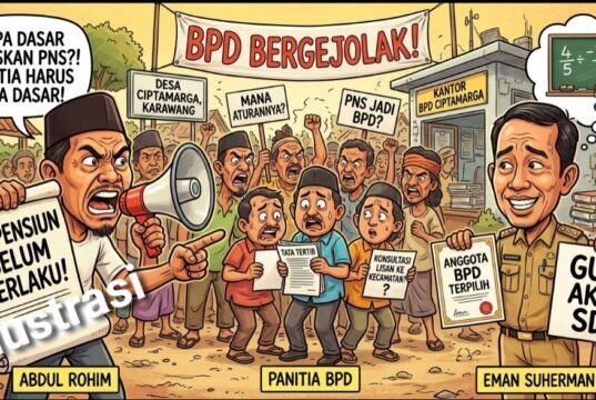 Pengisian BPD Ciptamarga Bergejolak! Guru Aktif Terpilih, Panitia Diminta Buka Dasar Loloskan PNS