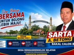 Nomor Urut 2 di Tangan Sarta A. Betong, Kini Saatnya Publik Menguji Komitmen, Bukan Sekadar Slogan