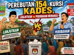 Perebutan 154 Kursi Kades, Lanjutkan vs Perubahan Memanas