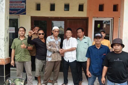 Berawal dari Bisikan dan Dapat Dukungan Warga, Mahpudin Melangkah Mendaftar Balon Kades Kertasari