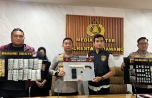 Karawang Dikepung Narkotika: 30 Kasus Dibongkar, 1 Kilogram Sabu dan 80 Ribu Obat Keras Disita