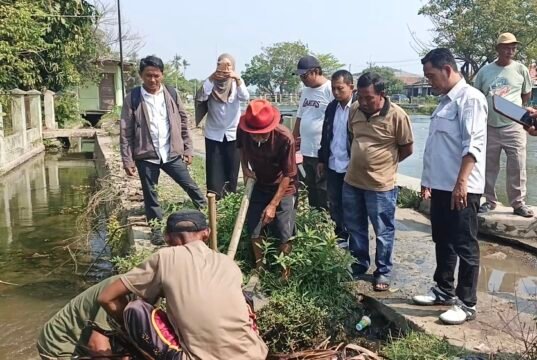 Petani Ciptamarga Krisis Air, Pemdes Medangasem Bergerak Fasilitasi Penanganan Saluran