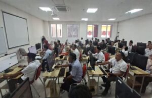 209 Cakades Ikuti Tes CAT Pilkades, DPMD Karawang Tegaskan Dua Peserta Absen Otomatis Gugur