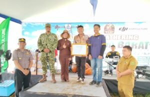 Tridjaya Tani dan DJI Agriculture Perkenalkan Drone Pertanian Modern di Subang, Dorong Efisiensi Kerja Petani