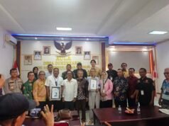 Diantar Ribuan Massa, Mista alias Are Resmi Kantongi Nomor Urut 2 di Pilkades Dukuhkarya