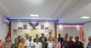 Diantar Ribuan Massa, Mista alias Are Resmi Kantongi Nomor Urut 2 di Pilkades Dukuhkarya