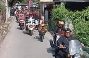 Kades Amansari Disorot Disebut Ikut Konvoi Cakades Nomor 2, Netralitas Dipertanyakan