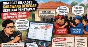 Nilai CAT Pilkades Karawang Beredar Sebelum Penetapan, RPI Soroti Celah Kampanye Hitam