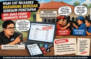 Nilai CAT Pilkades Karawang Beredar Sebelum Penetapan, RPI Soroti Celah Kampanye Hitam